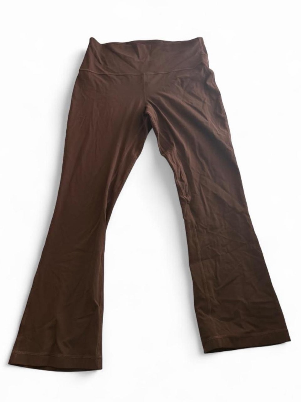 lululemon Align High-Rise Mini-Flare Yoga Pants Brown Size 12 Short 28” inseam